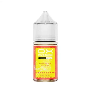 OX PASSION NIC SALT – PINEAPPLE LYCHEE FREEZE – 30ML (35MG-55MG)